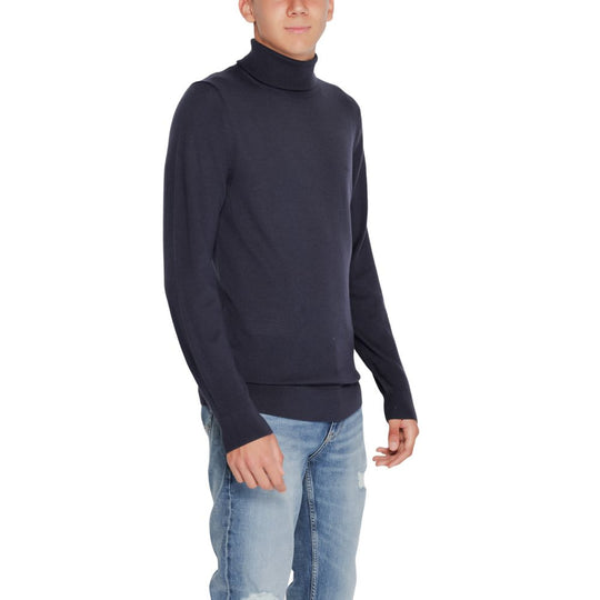 Calvin Klein Blue Wool Sweater