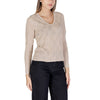 Only Beige Viscose Tops & T-Shirt