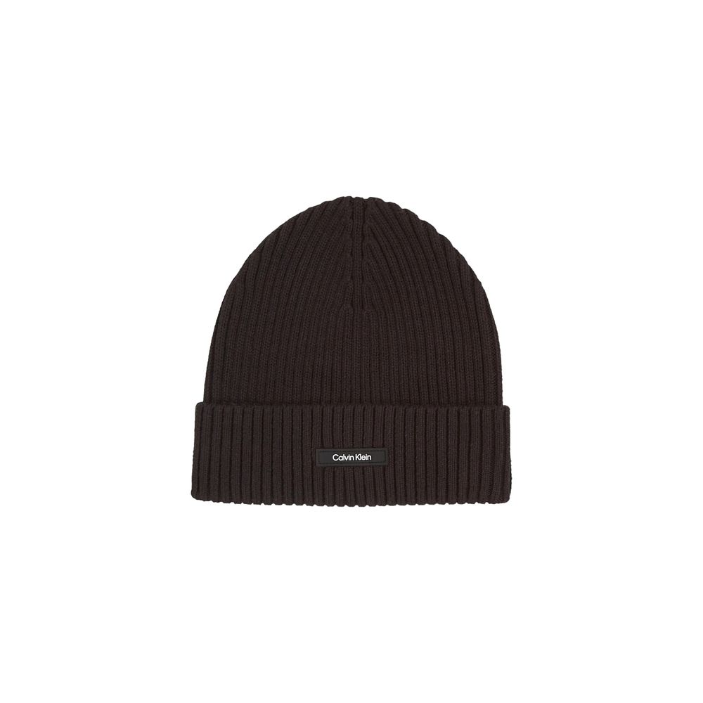 Calvin Klein Black Organic Cotton Hats & Cap - ACCEXO