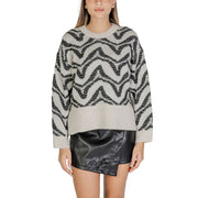 Only White Marabou Sweater