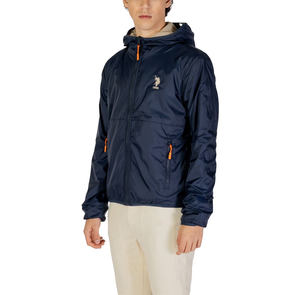 U.S. POLO ASSN. Blue Polyamide Jacket