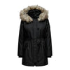 Only Black Polyester Jackets & Coat