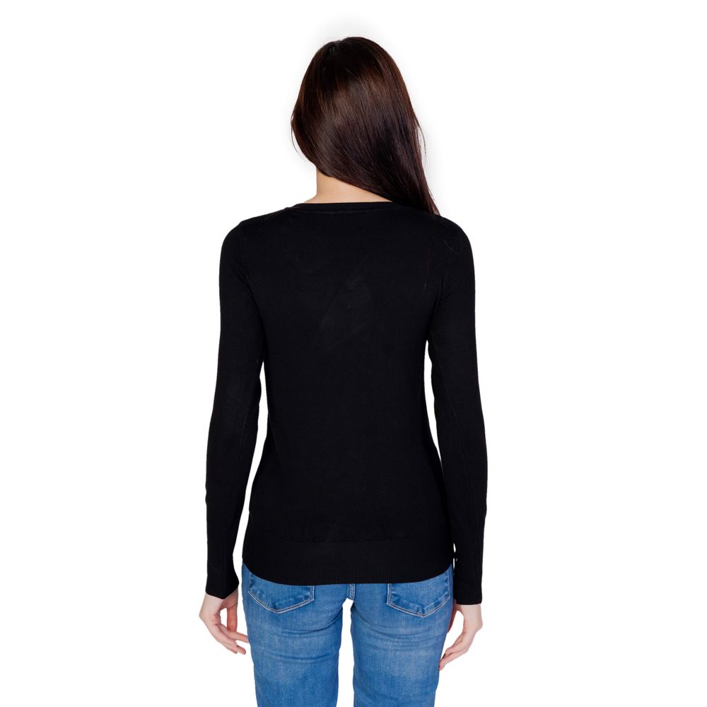 Guess Black Cotton Tops & T-Shirt