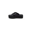 Calvin Klein Jeans Black Leather Sandal