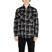 Gianni Lupo Black Polyester Jackets & Coat