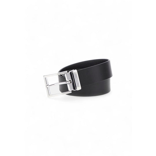 Guess Black Leather Belt