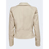 Only Beige Viscose Jackets & Coat