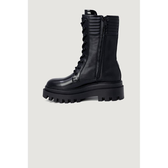 Calvin Klein Jeans Black Leather Boot