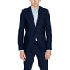 Antony Morato Blue Polyester Suit