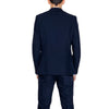 Antony Morato Blue Polyester Suit