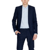 Antony Morato Blue Polyester Suit