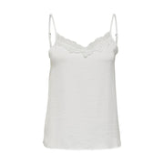 Jacqueline De Yong White Polyester Tops & T-Shirt