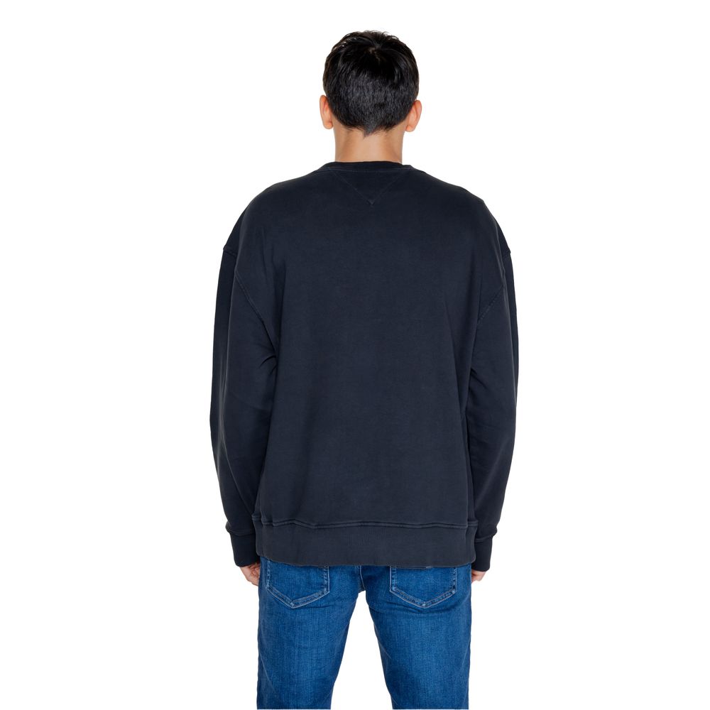 Tommy Hilfiger Jeans Black Cotton Sweater