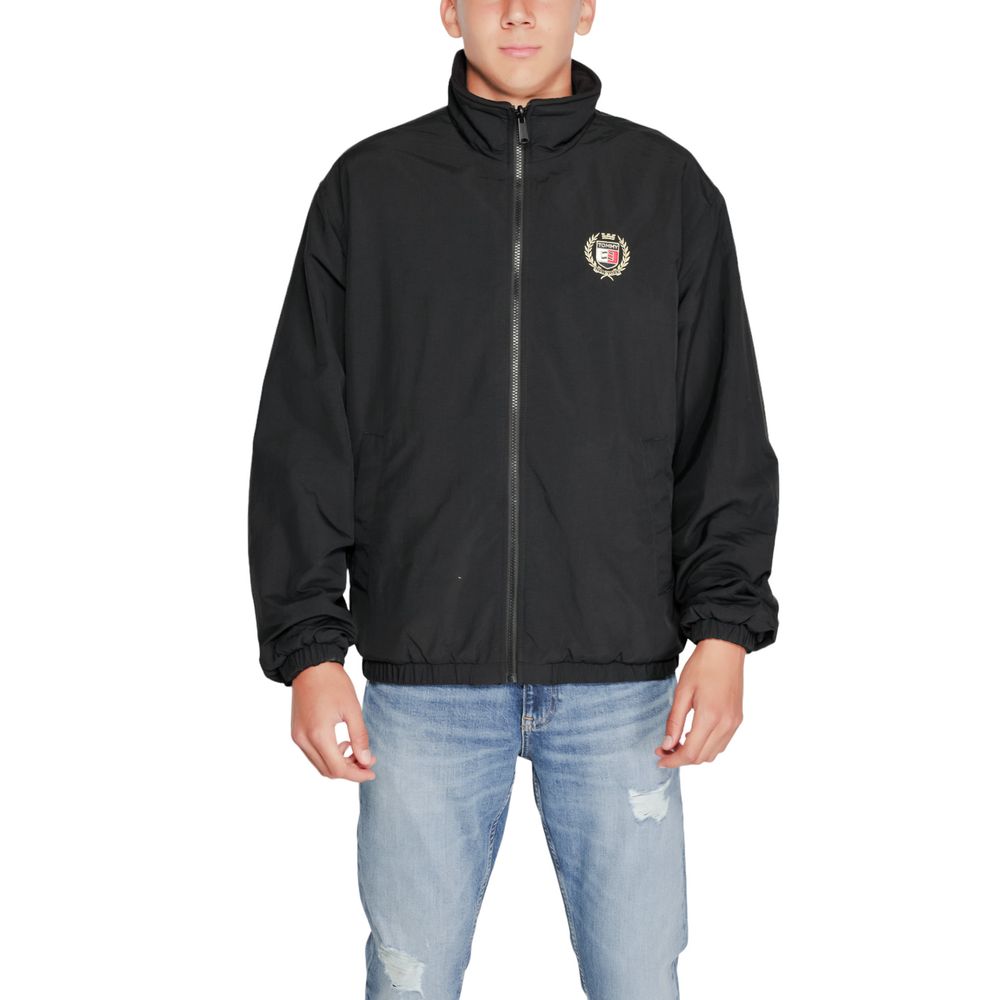 Tommy Hilfiger Jeans Black Recycled Polyester Jacket - ACCEXO