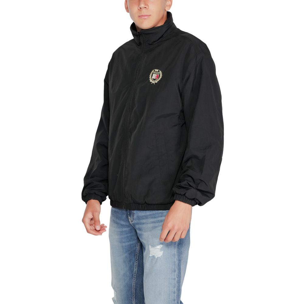 Tommy Hilfiger Jeans Black Recycled Polyester Jacket - ACCEXO