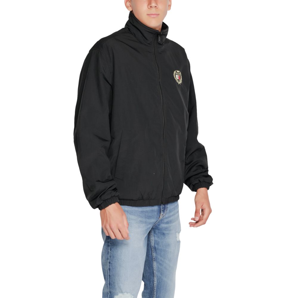 Tommy Hilfiger Jeans Black Recycled Polyester Jacket - ACCEXO