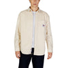 Tommy Hilfiger Jeans Beige Organic Cotton Shirt