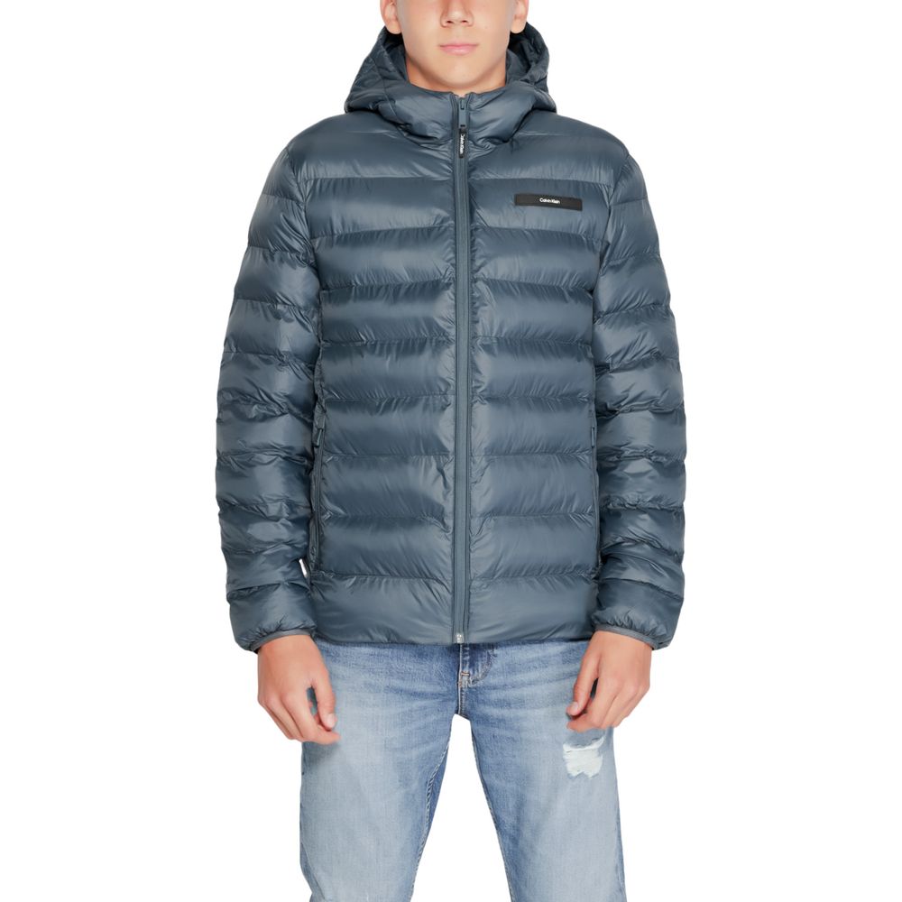 Calvin Klein Black Recycled Polyester Jacket - ACCEXO