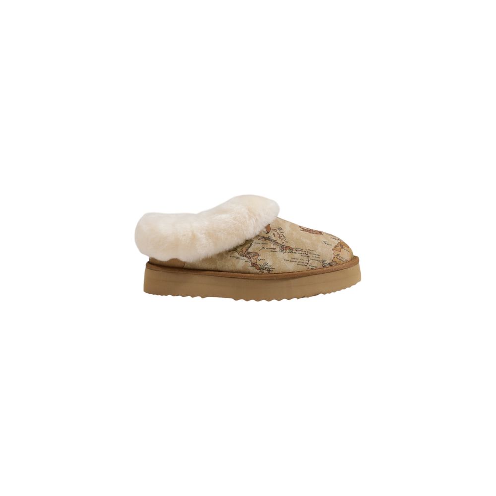 Alviero Martini Prima Classe Beige Fabric Boot - ACCEXO