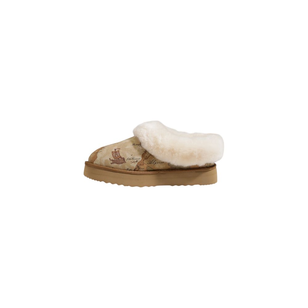 Alviero Martini Prima Classe Beige Fabric Boot - ACCEXO