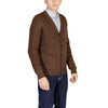 Antony Morato Brown Polyester Cardigan