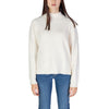 Jacqueline De Yong White Polyester Sweater