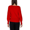 Morgan De Toi Red Viscose Tops & T-Shirt