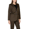 ICHI Green Polyester Suits & Blazer