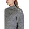 Morgan De Toi Gray Polyester Sweater