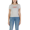 Tommy Hilfiger Jeans White Cotton Tops & T-Shirt