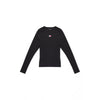 Tommy Hilfiger Jeans Black Cotton Rigenerato Tops & T-Shirt