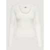 Jacqueline De Yong White Viscose Tops & T-Shirt