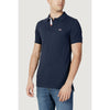 Tommy Hilfiger Jeans Blue Cotton Polo Shirt