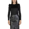 Jacqueline De Yong Black Polyester Tops & T-Shirt