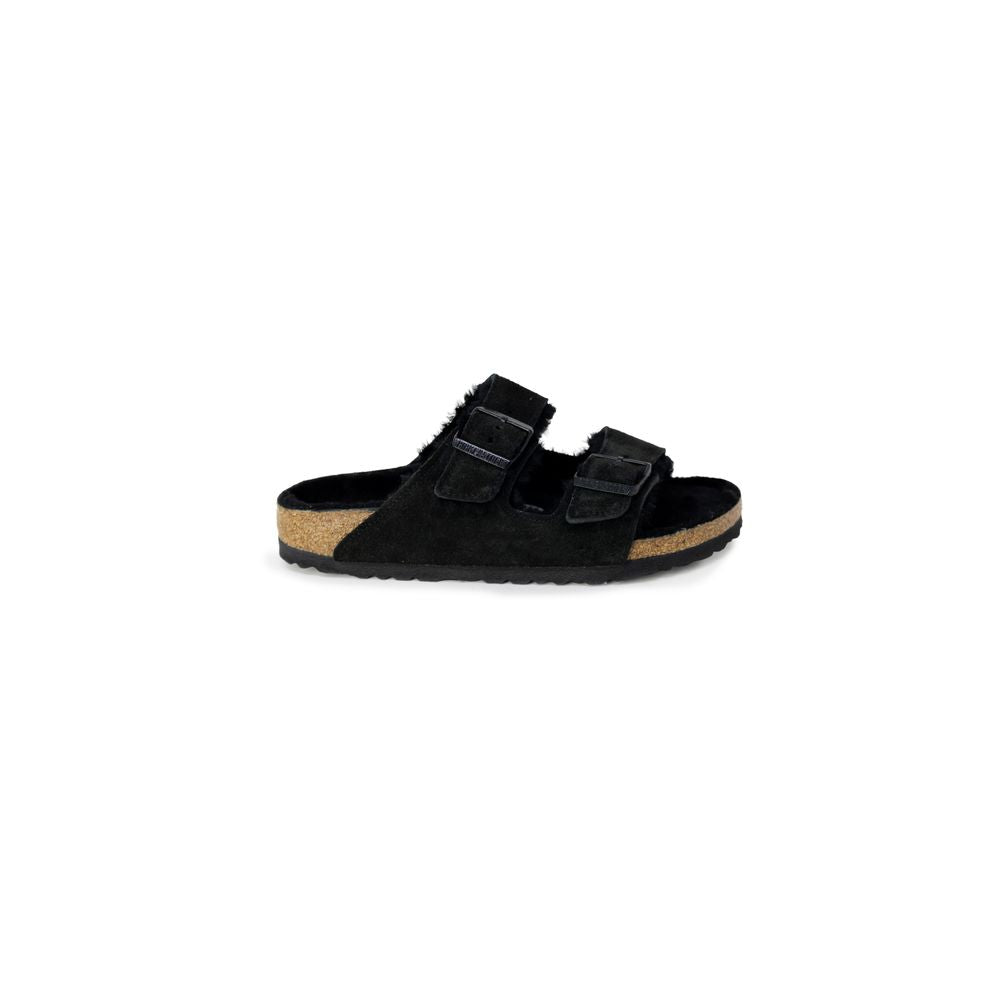 Birkenstock Black Suede Leather Sandal - ACCEXO