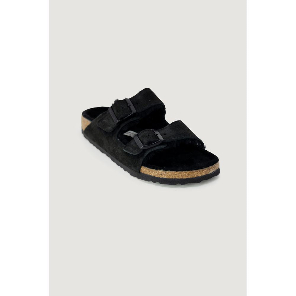 Birkenstock Black Suede Leather Sandal - ACCEXO