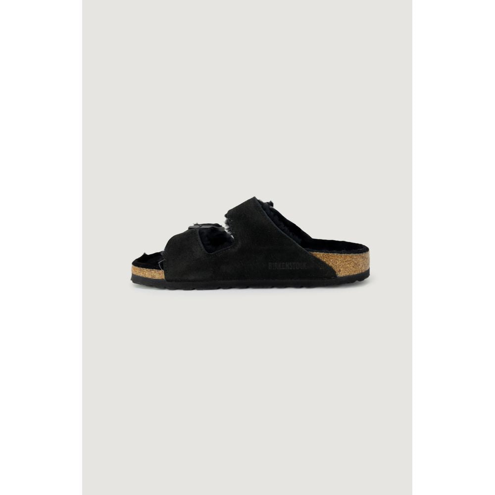 Birkenstock Black Suede Leather Sandal - ACCEXO