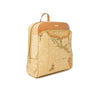 Alviero Martini Prima Classe Beige Cotton Backpack