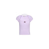 Tommy Hilfiger Jeans Purple Recycled Polyester Tops & T-Shirt