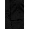 ICHI Black Polyester Suits & Blazer