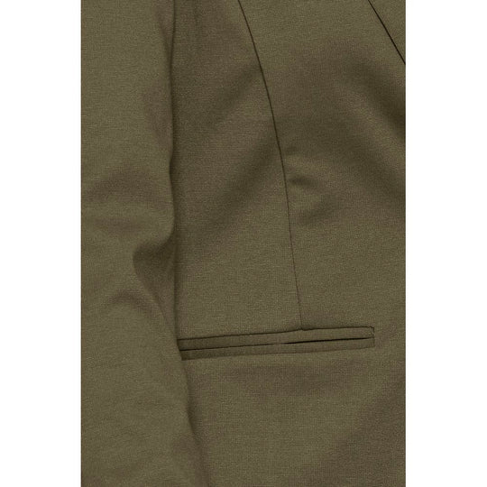 ICHI Green Polyester Suits & Blazer