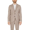 Antony Morato Beige Polyester Suit