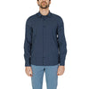 Antony Morato Blue Viscose Shirt