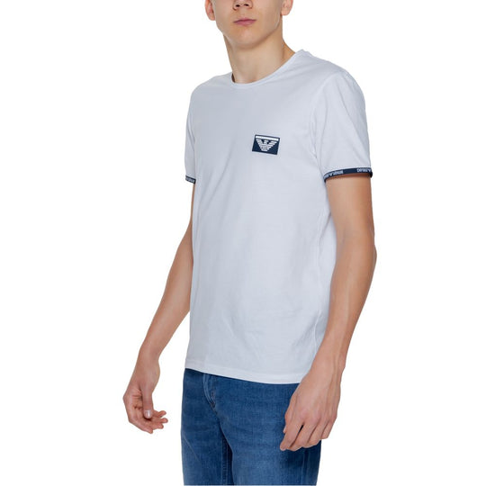 Emporio Armani Underwear White Cotton T-Shirt