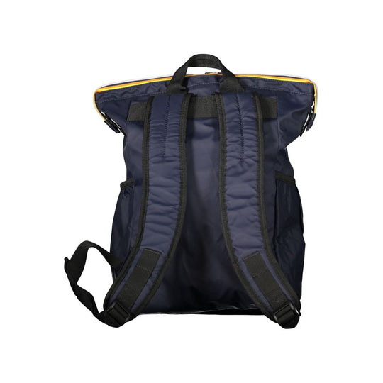 K-WAY Blue Polyamide Men Backpack