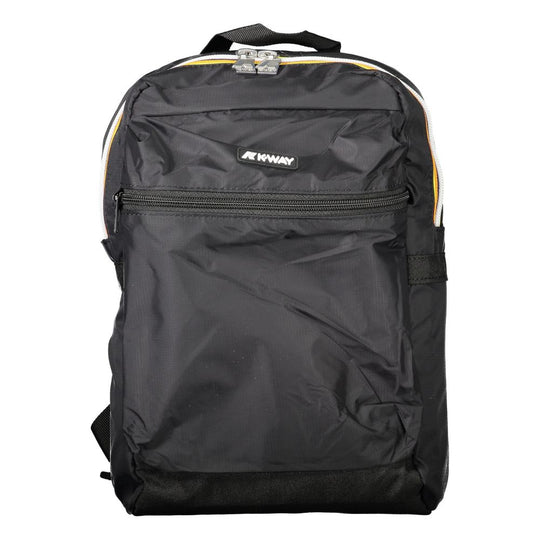 K-WAY Black Polyamide Men Backpack