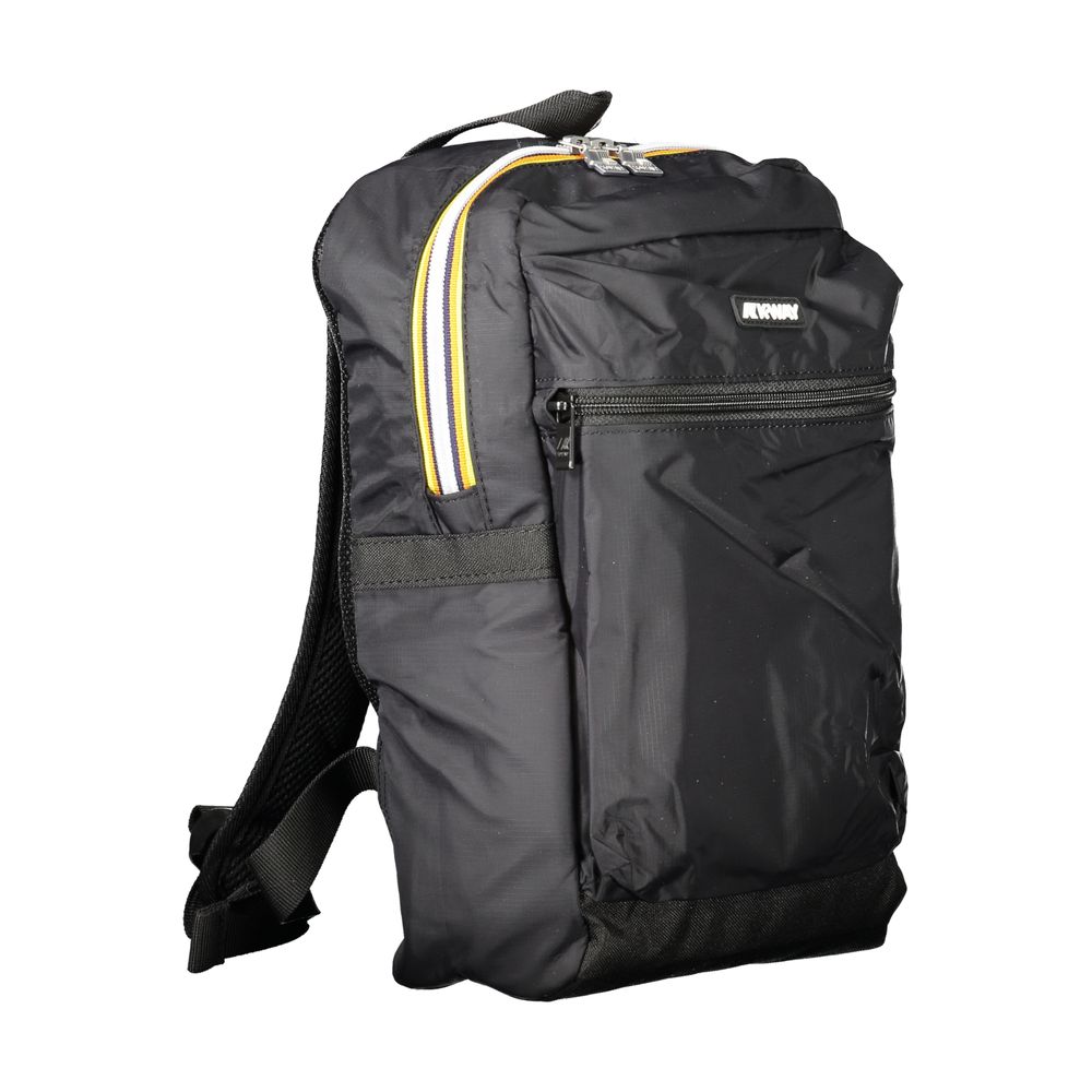 K-WAY Black Polyamide Men Backpack