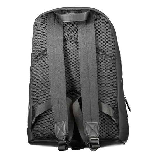 Calvin Klein Black Polyester Men Backpack