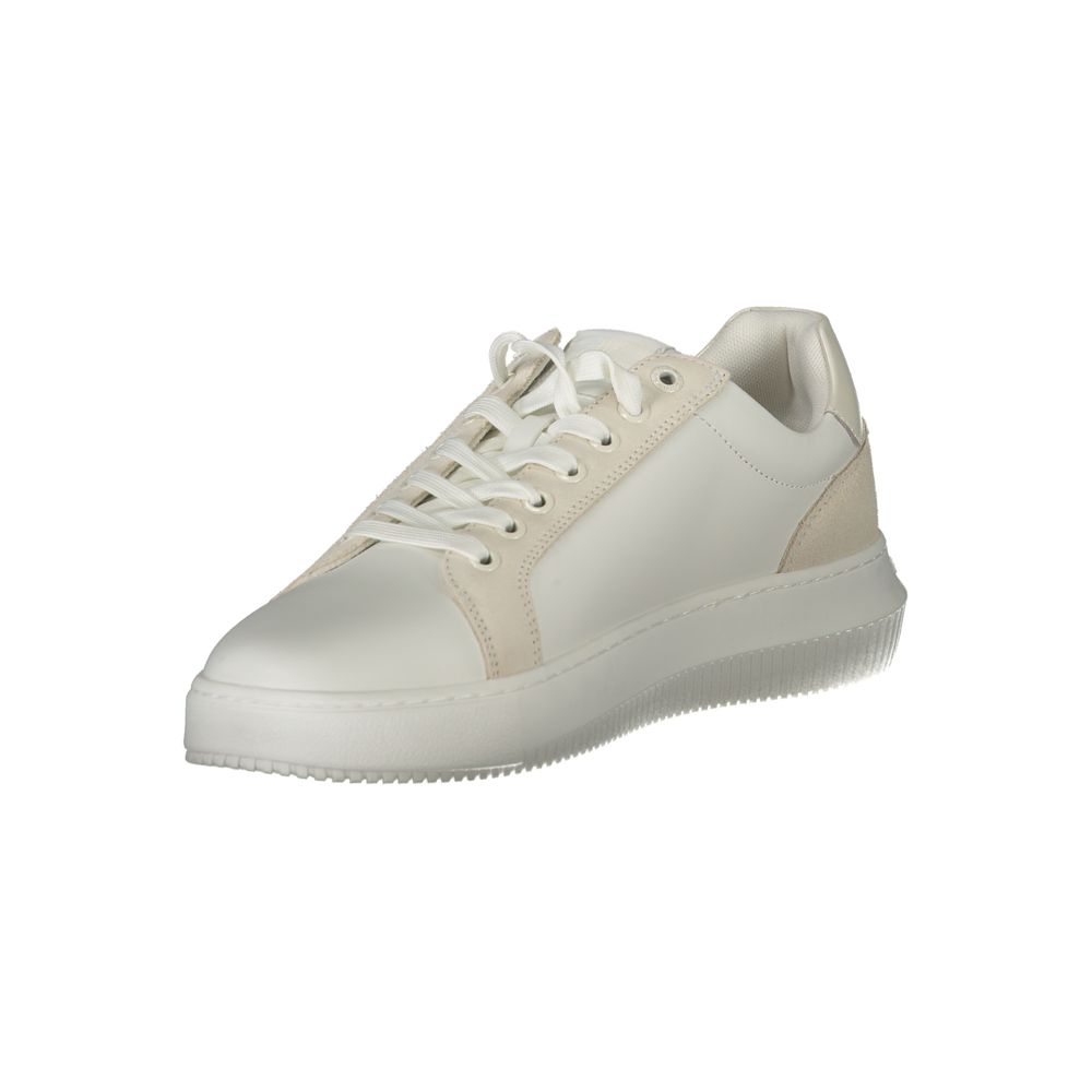 Calvin Klein White Polyethylene Men Sneaker