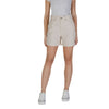 B.Young Beige Cotton Short